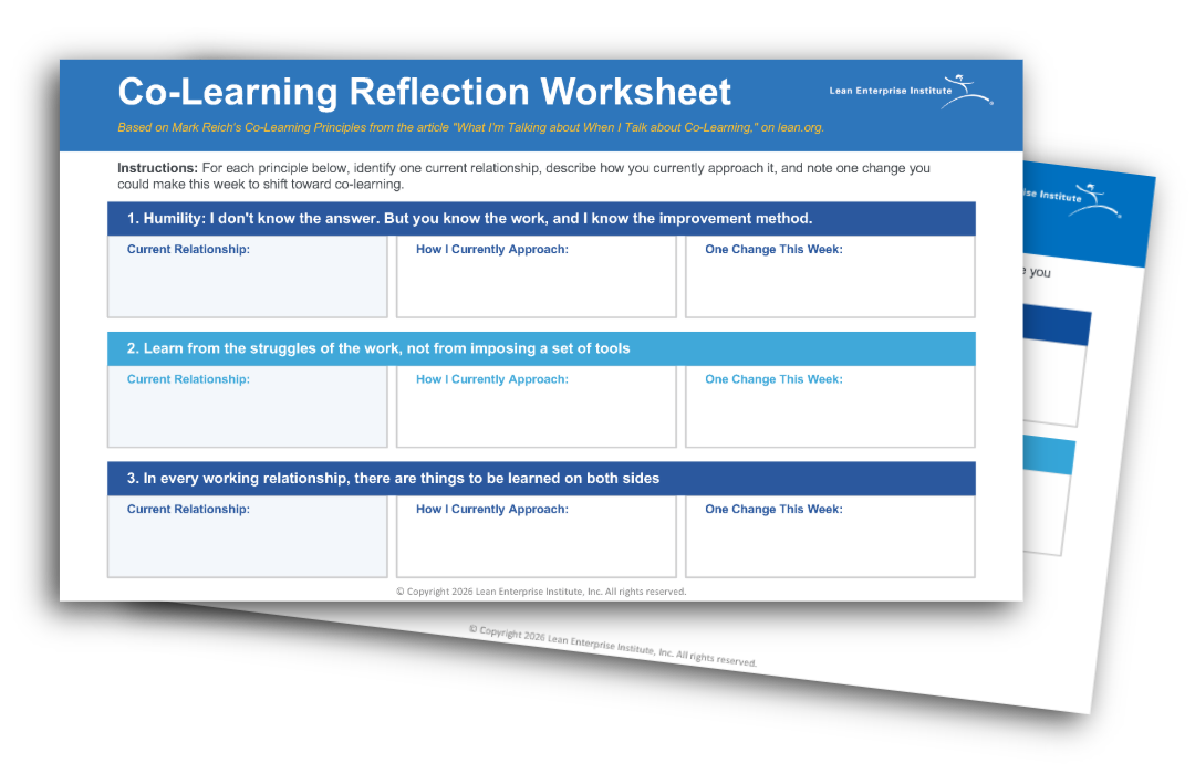 Download Co-Learninging Reflection sheet-2-templates