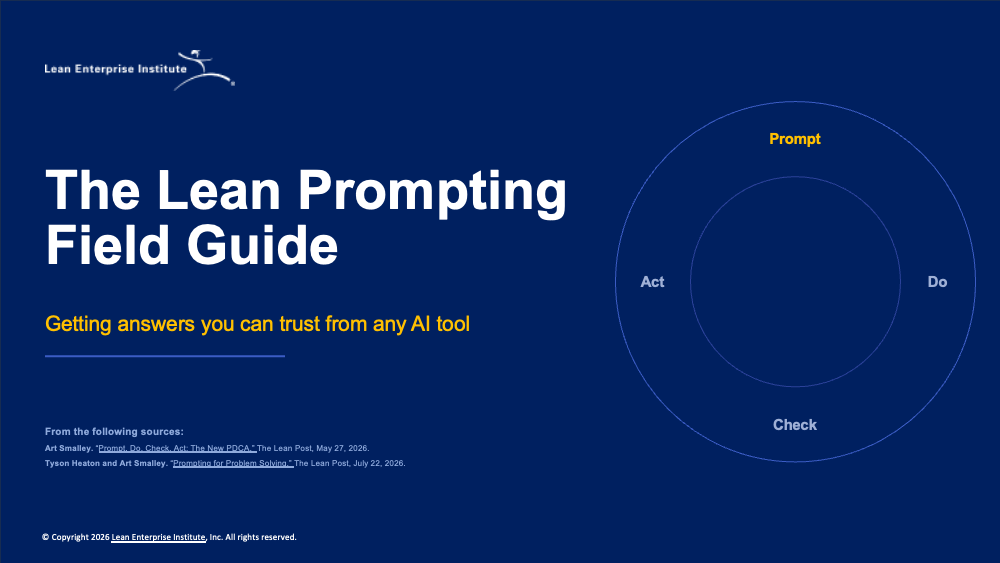 Lean AI Prompting Field Guide